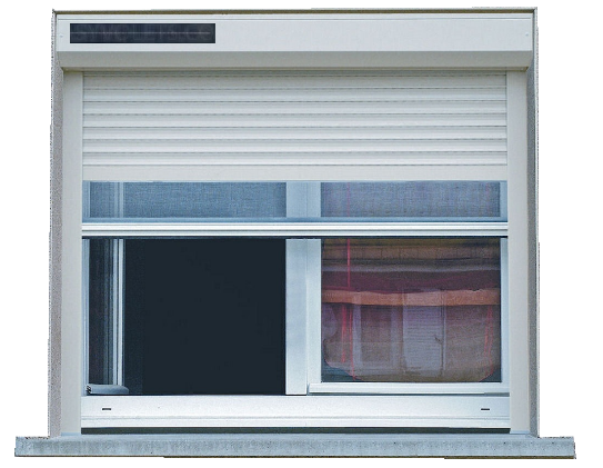 volet roulant Reno solaire avec moustiquaire